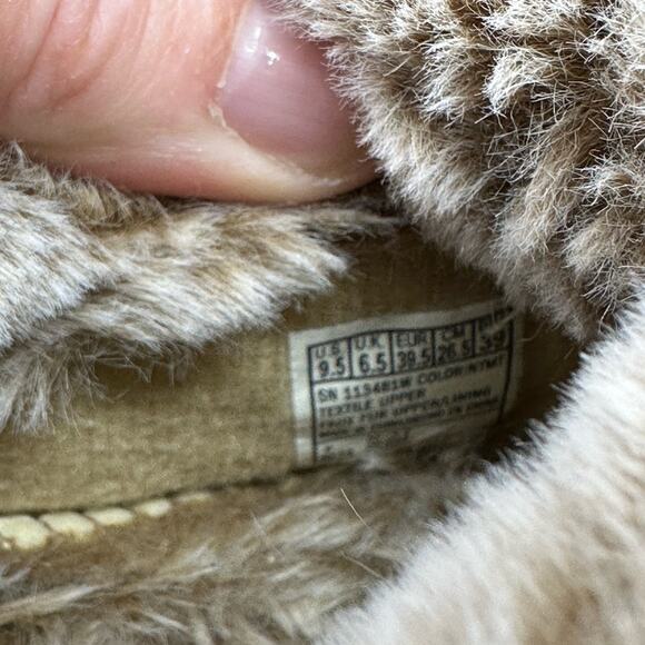 BOB’S by Sketchers Labradoodle Dog Faux Shearling lined Slippers - NWOT - Picture 4 of 8